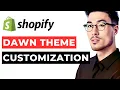 Shopify Dawn Theme Customization 2025 Shopify Dawn Theme Set Up
