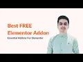 Best FREE Elementor Addon For WordPress Essential Addons For Elementor