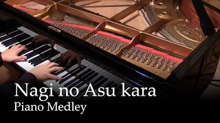 nagi no asu kara piano medley all ops and eds