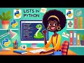 Lesson 8 Lists in python