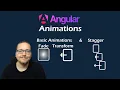 Angular Animations Basics Stagger Transition Fade Quick Guide