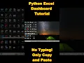 Python Excel Dashboard Tutorial