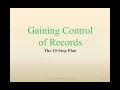 Records Management from Start to Finish Part 1