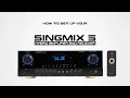 How to set up your Rockville SingMix 5 Bluetooth Amplifier Mixer Receiver DEMO