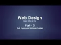 Part 3 - Web Design Using Basic HTML CSS Bangla Tutorial