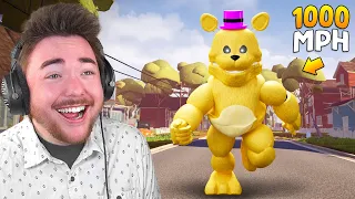 FAST FREDBEAR Is The Craziest HELLO NEIGHBOR MOD EVER 