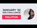 Source maps in React Solution to January 22 XSS Challenge