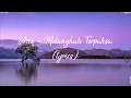 Azie - Melangkah terpaksa(lyrics)