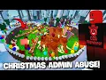 Christmas Admin Abuse Is INSANE in 99 Nights in a Forest