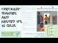 Checking ranges and nested if statements Intro to Java full course Lesson 3 5