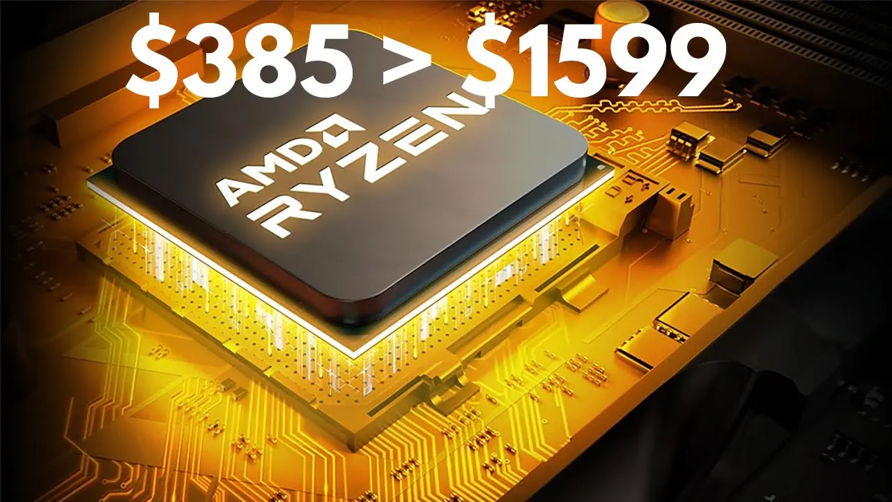 I built a $385 PC that beats apple's new $1600 or $1800 m3 Macbook pro / iMac - Mac AI Tutorial Video Thumbnail