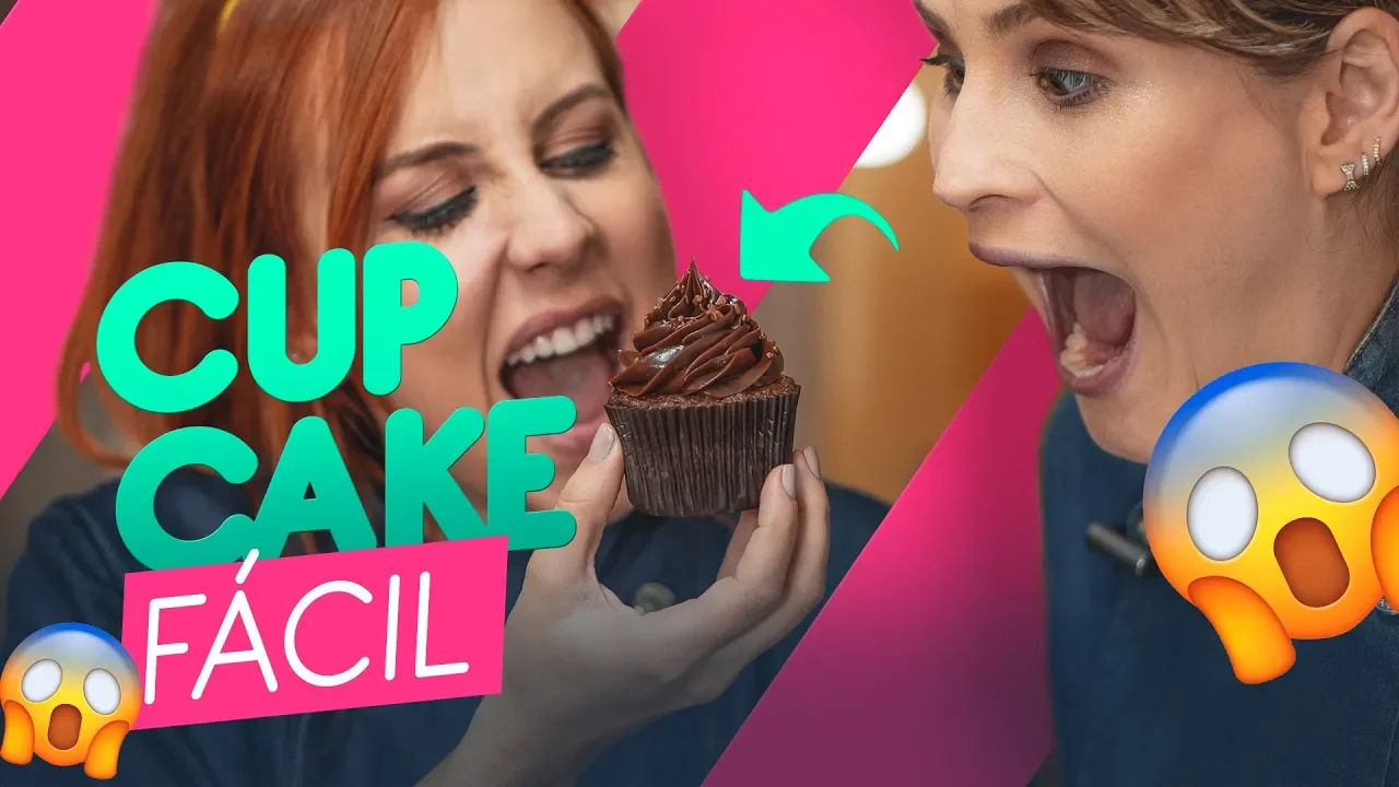 COMO FAZER CUPCAKE RECEITA FÁCIL
