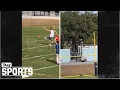 Rob Gronkowski Returns To Football Field Nails Field Goals With Mojo Muhtadi
