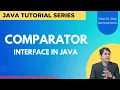 comparator interface java Java Tutorial in Hindi