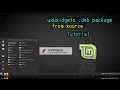 wxWidgets Deb package Linux Mint how to create deb package