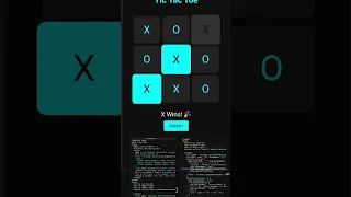 Build a Tic Tac Toe Game using HTML CSS JavaScript Beginner JavaScript Project