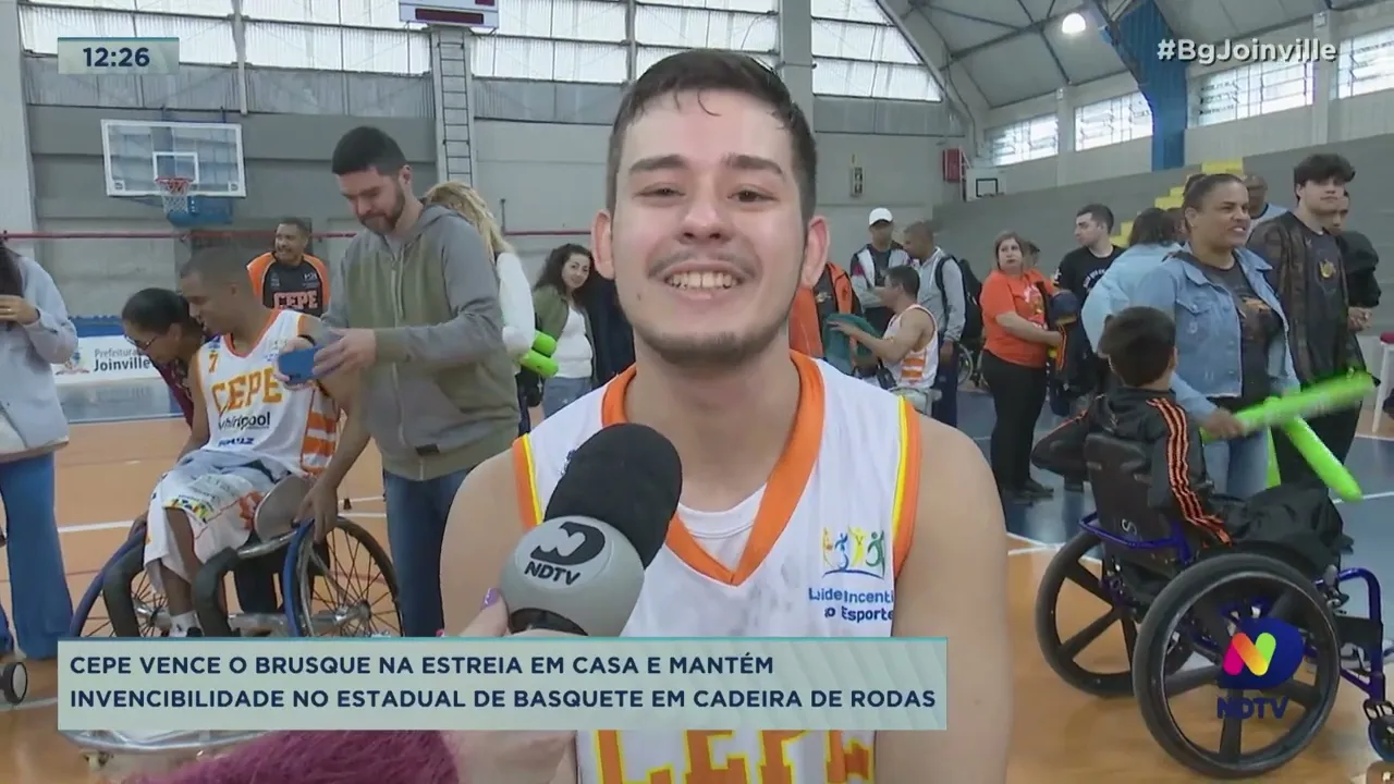 CEPE vence Brusque na estreia em casa e mantém invencibilidade no estadual de basquete