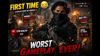 cs2 first time ever worst gameplay in history mr noob gaming