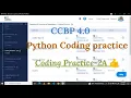 Python coding Practice - 2A NXT Wave