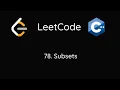 LeetCode 78 Subsets C