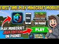 MINECRAFT JAVA ON PHONE Easy MJ Launcher Tutorial