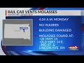 Rail car vents molasses in western Huron