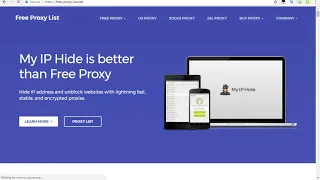 Proxy Scraping Using Selenium