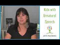 Autism Language Problems Unnatural Speech Conditional Discrimination Errors