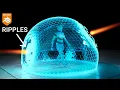 Hexagonal Sci Fi Shield with Hit Effects Blender Geometry Nodes Tutorial