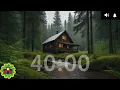 40 Minute Countdown Timer with Gentle Rain and Alarm