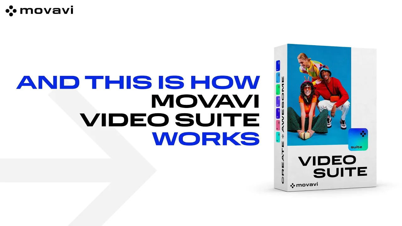 Movavi — Movavi Video Suite — How it Works (YouTube video ad)