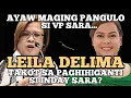 Lagu TAKOT SA GANTI? REP. DELIMA NABABAHALA NA | NO TO SARA'S PRESIDENCY SA GITNA NG PASABOG NI ZALDY CO