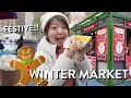 New York WINTER MARKET Food Tour Bryant Park