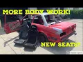 Building an e30 m3 conversion part 4 priming the roof and testing new seats