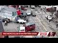 Two dead in Watertown multi-car crash