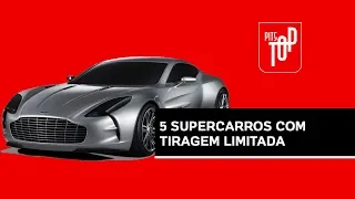 VEJA 5 SUPERCARROS QUE POUCA GENTE TEM | PITSTOP
