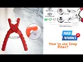 Easy TUTORIAL Attach snap button - Metal Snaps Buttons with Fastener Pliers Press Tool Kit