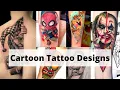 Cartoon tattoo designs Joker tattoo designs Cool tattoo ideas for guys - Lets Style Buddy