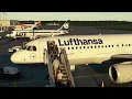 MSFS GSX Pro Afternoon Atmosphere in Frankfurt with Traffic Fenix A320