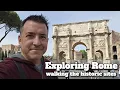 A Brief Walking Tour of Rome - The Forums Pantheon and more