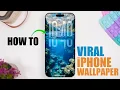 How To Create The VIRAL iPhone Lock Screen iOS 26