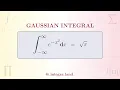 Solving Gaussian Integral using Gamma Function