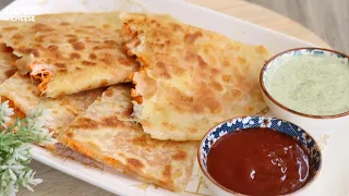 Chicken Cheese Paratha Recipe 😍