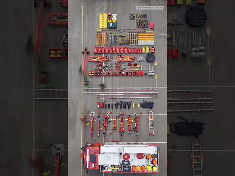 If you ever wondered what’s in a fire truck...
