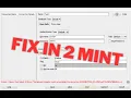 Status Failure - Test failed IO Error The Network Adapter could not establish the connection