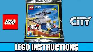 LEGO Instructions | LEGO CIty | 952101 | Police Helicopter (LEGO Magazine)