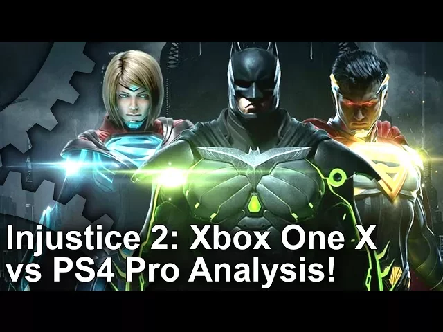 [4K HDR] Injustice 2: Xbox One X vs PlayStation 4 Pro Graphics Comparison!