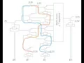 Binary decoder 4 to 16 with SPDT relays