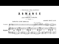 Gabriel Fauré: Romance for Violin and Piano (Op. 28) [Score Video]