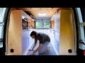 Lagu Couple Builds Amazing DIY CAMPERVAN | Start to Finish by @Mar.lavender
